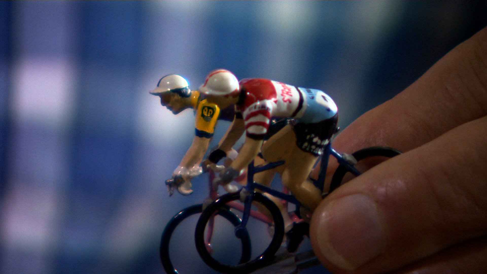 Anquetil le vainqueur, Poulidor le héros by Jean-Louis Saporito (Bip TV)